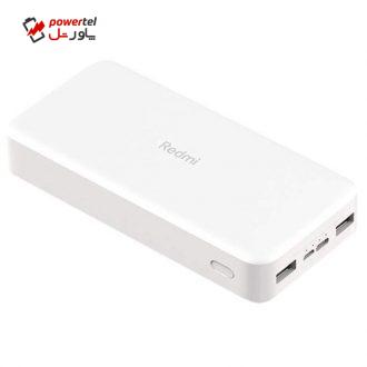 شارژر همراه شیائومی مدل   MI – Redmi PB200LZM – SF ظرفیت 20000 میلی آمپر ساعت