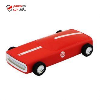 شارژر همراه طرح Racing Car مدل R01 ظرفیت 6500 میلی آمپر ساعت شارژر همراه طرح Racing Car مدل R01 ظرفیت 6500 میلی آمپر ساعت