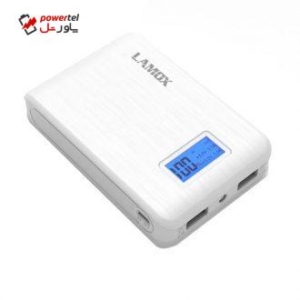شارژر همراه لاموکس مدل PL-928 ظرفیت 10000 میلی آمپر ساعت