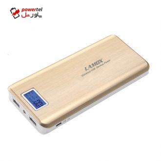 شارژر همراه لاموکس مدل PL-999 ظرفیت 20000 میلی آمپر ساعت شارژر همراه لاموکس مدل PL-999 ظرفیت 20000 میلی آمپر ساعت
