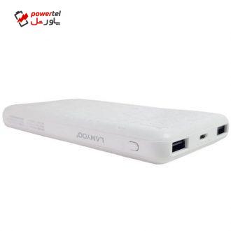 شارژر همراه لامیو مدل Z11 ظرفیت 10000 میلی آمپر ساعت شارژر همراه لامیو مدل Z11 ظرفیت 10000 میلی آمپر ساعت