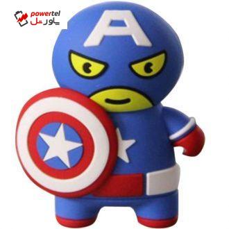 شارژر همراه مدل Captain America با ظرفیت 8800 میلی آمپر