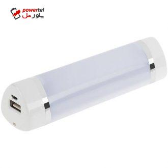 شارژر همراه مدل LED multi function power supply 5W OZ-M21ظرفیت 2600 میلی آمپر ساعت