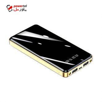 شارژر همراه مدل Y10D ظرفیت 10000 میلی آمپرساعت شارژر همراه مدل Y10D ظرفیت 10000 میلی آمپرساعت