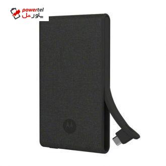 شارژر همراه موتورولا مدل Power Pack Slim ظرفیت 2400 میلی آمپر ساعت شارژر همراه موتورولا مدل Power Pack Slim ظرفیت 2400 میلی آمپر ساعت