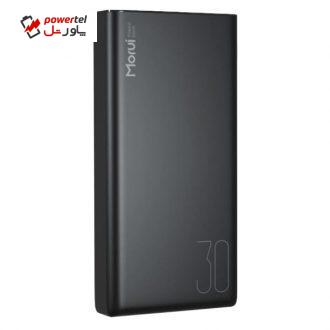 شارژر همراه موری مدل RPP-105 ظرفیت 30000 میلی آمپر ساعت