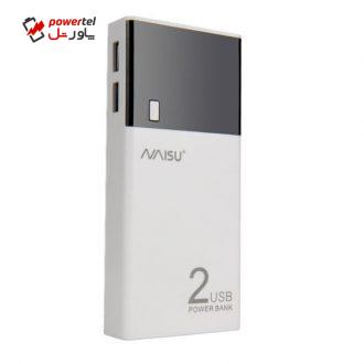 شارژر همراه نیسو مدل NS-P10 ظرفیت 10000 میلی آمپر ساعت شارژر همراه نیسو مدل NS-P10 ظرفیت 10000 میلی آمپر ساعت