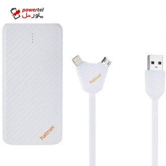 شارژر همراه هترون مدل HPB10000B ظرفیت 10000 میلیآمپرساعت شارژر همراه هترون مدل HPB10000B ظرفیت 10000 میلیآمپرساعت