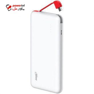 شارژر همراه هیم مدل T6 با ظرفیت 10000 میلی آمپر ساعت شارژر همراه هیم مدل T6 با ظرفیت 10000 میلی آمپر ساعت