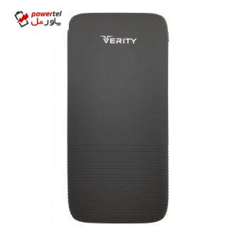 شارژر همراه وریتی مدل V-PA114B ظرفیت 10000 میلی آمپر ساعت شارژر همراه وریتی مدل V-PA114B ظرفیت 10000 میلی آمپر ساعت