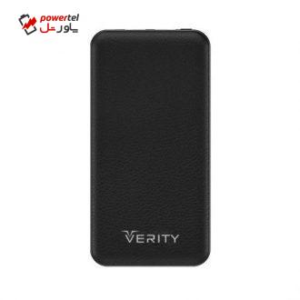 شارژر همراه وریتی مدل V-PP105 با ظرفیت 10000 میلی آمپر ساعت