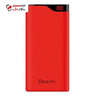 شارژر همراه وریتی مدل V-PU94R ظرفیت 10000 میلی آمپر ساعت شارژر همراه وریتی مدل V-PU94R ظرفیت 10000 میلی آمپر ساعت