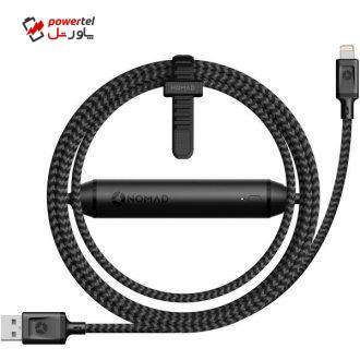 شارژر همراه وکابل تبدیل USB به لاتنینگ نومد با ظرفیت 2350 میلی آمپر ساعت