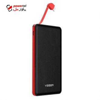 شارژر همراه وگر مدل VP-1008 ظرفیت 10000 میلی آمپر ساعت