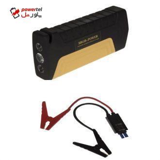 شارژر همراه و استارتر خودرو های پاور مدل P-15 Jump Starter ظرفیت 27600 میلی آمپر ساعت