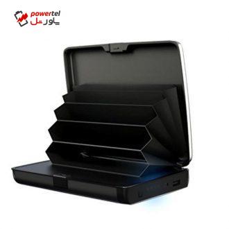شارژر همراه و جاکارتی مدل E-Charge wallet ظرفیت 5000 میلی آمپر ساعت