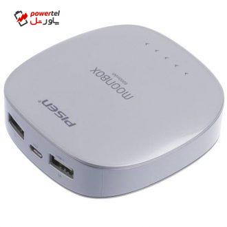 شارژر همراه پایزن مدل TS-D095 MoonBox با ظرفیت 6000 میلی آمپر ساعت شارژر همراه پایزن مدل TS-D095 MoonBox با ظرفیت 6000 میلی آمپر ساعت