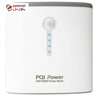 شارژر همراه پی کیو آی مدل 12000E با ظرفیت 12000 میلی آمپر ساعت