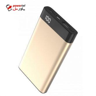 شارژر همراه ژیپین مدل F1 ظرفیت 10000 میلی آمپر ساعت