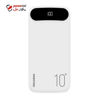 شارژر همراه کلومن مدل KP-310 ظرفیت 10000 میلی آمپر ساعت