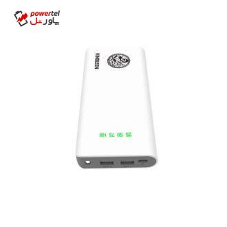 شارژر همراه کینگ لین مدل C380 با ظرفیت 20000 میلی آمپر ساعت شارژر همراه کینگ لین مدل C380 با ظرفیت 20000 میلی آمپر ساعت