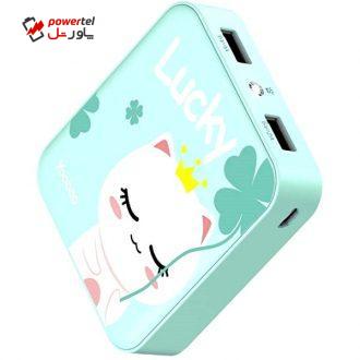 شارژر همراه یوبائو مدل Lucky ظرفیت 10000 میلی آمپر ساعت شارژر همراه یوبائو مدل Lucky ظرفیت 10000 میلی آمپر ساعت