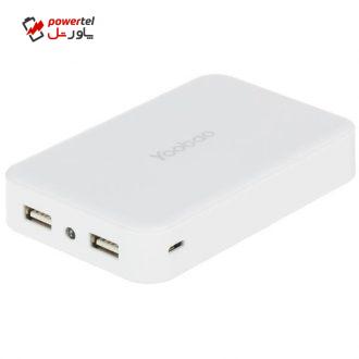 شارژر همراه یوبائو مدل M5 ظرفیت 10000 میلی آمپر ساعت شارژر همراه یوبائو مدل M5 ظرفیت 10000 میلی آمپر ساعت