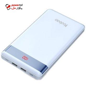 شارژر همراه یوبائو مدل P20000L ظرفیت 20000 میلی آمپر ساعت شارژر همراه یوبائو مدل P20000L ظرفیت 20000 میلی آمپر ساعت