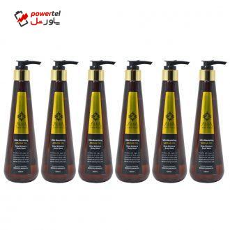 شامپو بدن آدرا مدل Argan حجم 250 میلی لیتر مجموعه 6 عددی شامپو بدن آدرا مدل Argan حجم 250 میلی لیتر مجموعه 6 عددی