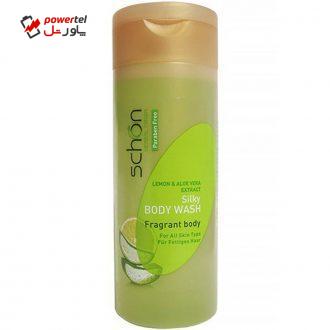 شامپو بدن شون مدل Aloevera and Lemon حجم 420 میلی لیتر شامپو بدن شون مدل Aloevera and Lemon حجم 420 میلی لیتر