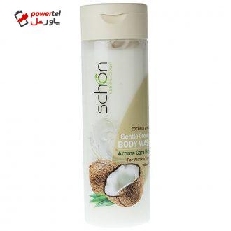 شامپو بدن شون مدل Coconut And Milk حجم 300 میلی لیتر