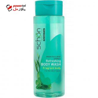 شامپو بدن شون مدل Green Tea And Mint حجم 420 میلی لیتر شامپو بدن شون مدل Green Tea And Mint حجم 420 میلی لیتر