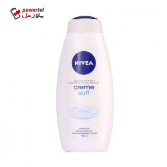 شامپو بدن نیوآ مدل CREME SOFT حجم 750 میلی لیتر