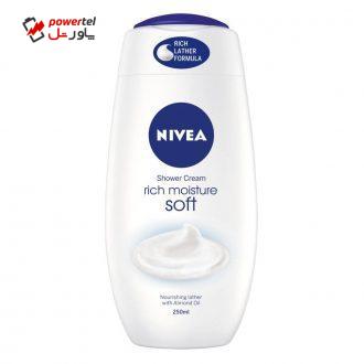 شامپو بدن نیوآ مدل Rich Moisture Soft حجم 250 میلی لیتر شامپو بدن نیوآ مدل Rich Moisture Soft حجم 250 میلی لیتر