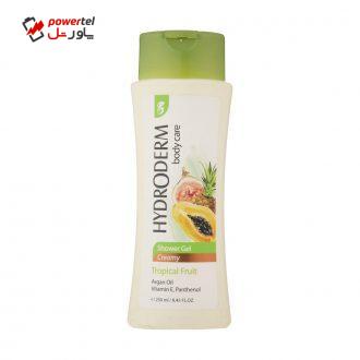 شامپو بدن کرمی هیدرودرم مدل Tropical Fruit حجم 250 میلی لیتر شامپو بدن کرمی هیدرودرم مدل Tropical Fruit حجم 250 میلی لیتر