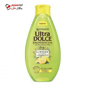 شامپو بدن گارنیه سری Ultra Dolce مدل لیمو حجم 500 میلی لیتر