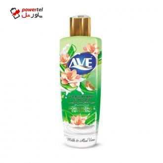 شامپو صورت و بدن کرمی اوه مدل Milk And Aloe Vera مقدار 400 گرم شامپو صورت و بدن کرمی اوه مدل Milk And Aloe Vera مقدار 400 گرم