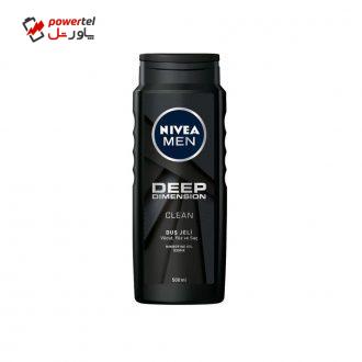 شامپو مو و بدن مردانه نیوآ مدل Deep حجم 500 میلی لیتر