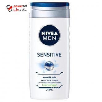 شامپو مو و بدن نیوا مدل Sensitive حجم 250 میلی لیتر شامپو مو و بدن نیوا مدل Sensitive حجم 250 میلی لیتر