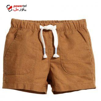 شلوارک بچگانه اچ اند ام مدل 0485380 شلوارک بچگانه اچ اند ام مدل 0485380