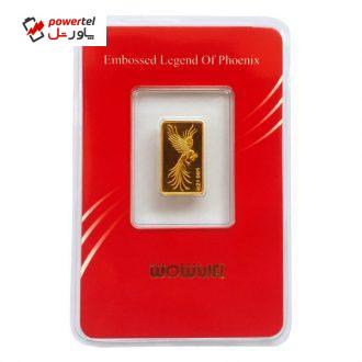 شمش 24 عیار ایران شمش طرح سیمرغ کد 100 شمش 24 عیار ایران شمش طرح سیمرغ کد 100