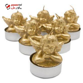 شمع وارمر طرح فرشته بسته 6 عددی شمع وارمر طرح فرشته بسته 6 عددی