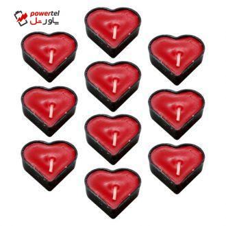 شمع وارمر طرح قلب کد RF345 بسته 10 عددی شمع وارمر طرح قلب کد RF345 بسته 10 عددی