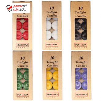 شمع وارمر پنت مکس مدل TeaLight بسته 10 عددی شمع وارمر پنت مکس مدل TeaLight بسته 10 عددی