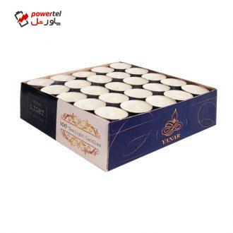 شمع وارمر یانار مدل Y-100 بسته ۱۰۰ عددی شمع وارمر یانار مدل Y-100 بسته ۱۰۰ عددی