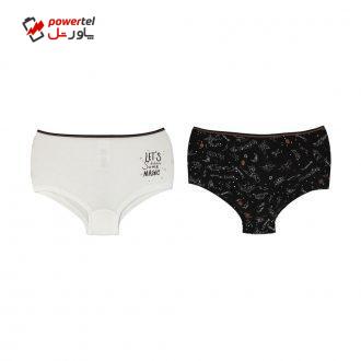 شورت دخترانه پِنتی مدل 257-0199 مجموعه 2 عددی