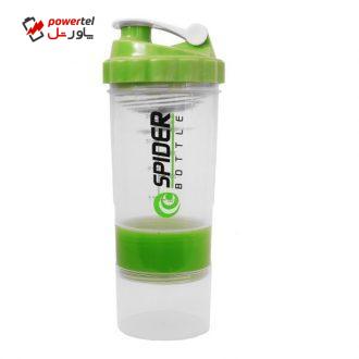 شیکر 3 تکه اسپایدر مدل Glass ظرفیت 0.5 لیتر شیکر 3 تکه اسپایدر مدل Glass ظرفیت 0.5 لیتر