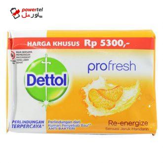 صابون ضد باکتری دتول مدل Energize وزن 105 گرم