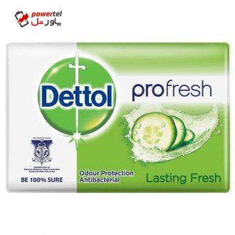 صابون ضد باکتری دتول مدل profresh + وزن 65 گرم بسته 6 عددی صابون ضد باکتری دتول مدل profresh + وزن 65 گرم بسته 6 عددی
