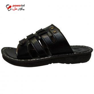 صندل مردانه مدل کیهان رنگ مشکی صندل مردانه مدل کیهان رنگ مشکی